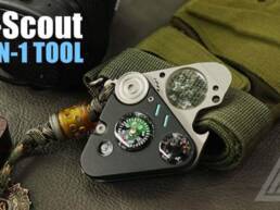 Kickstarter - Ti-Scout——The most powerful triangle hardcore EDC companion