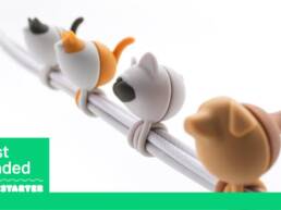 Kickstarter - ZOO Cable Wraps Snap! Tidy Up in One Second