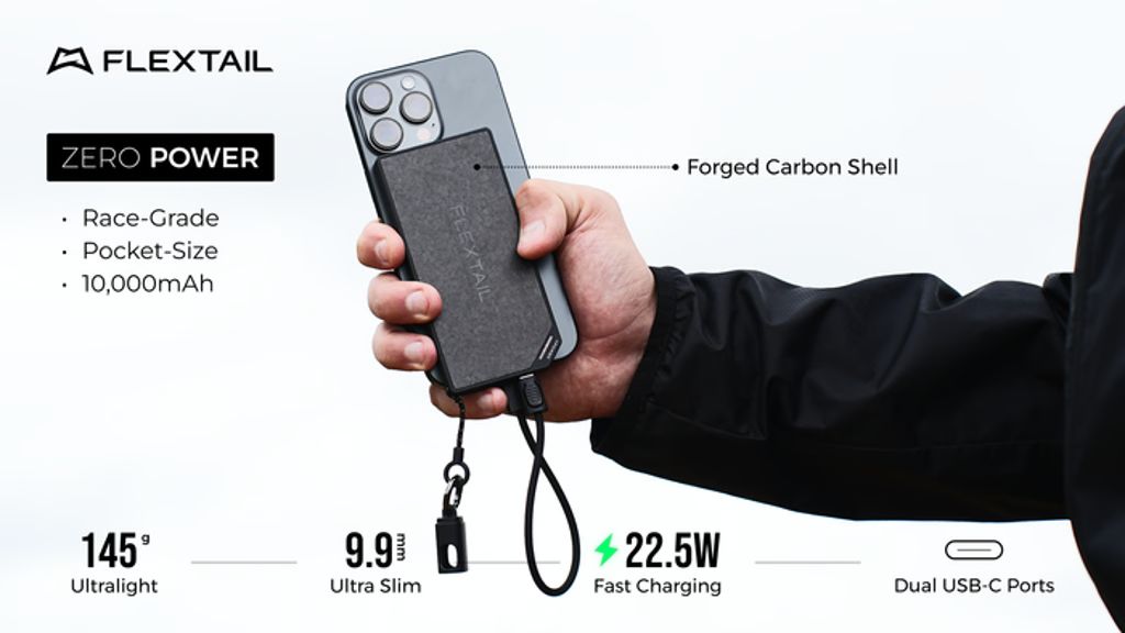 Kickstarter - Zero Power Race-Grade, Pocket-Size 10,000mAh Power Bank