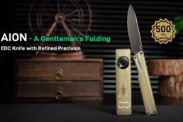 Kickstarter - AION—A Gentleman’s Folding Knife with Refined Precision