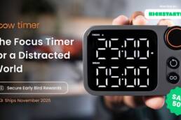 Kickstarter - Flow Timer For Productivity and Focus