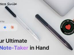 Kickstarter - Flowtica Scribe｜AI Pen Records & Understands Your Highlights