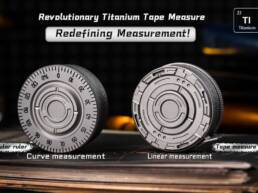Kickstarter - Revolutionary Titanium Tape Measure Redefining Measurement