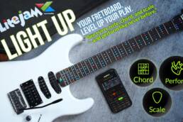 Kickstarter - The Smart Guitar with a Full-Spectrum RGB Fretboard