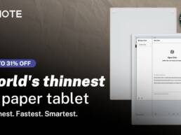 Kickstarter - AINOTE 2 The World's Thinnest AI-Powered Paper Tablet