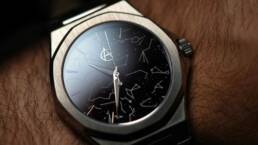Kickstarter - ChronoAstra - Custom Titanium Starmap Watches