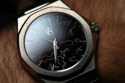 Kickstarter - ChronoAstra - Custom Titanium Starmap Watches