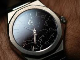 Kickstarter - ChronoAstra - Custom Titanium Starmap Watches