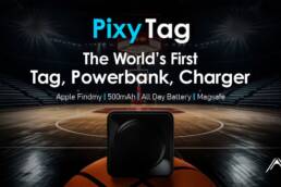 Kickstarter - Pixy Tag — The Smallest Apple Watch Powerbank with FindMy
