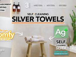 Kickstarter - SilverTowels Self-Cleaning, Zero Stink Towels