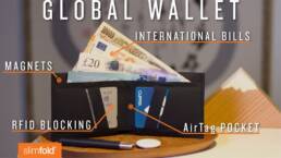 Kickstarter - SlimFold® Global Minimalist Travel Wallet with AirTag Pocket