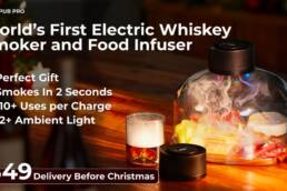 Kickstarter - Smokpub Pro Electric Whiskey Smoker and Food Infuser