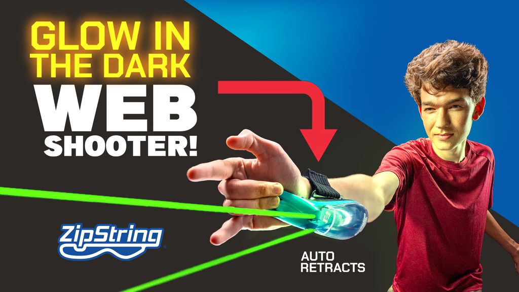 Kickstarter - ZipString Aracna Glow-in-the-Dark Webshooter