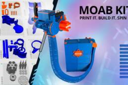 Kickstarter - MOAB KIT - The Ultimate 3D Printable Dart Blaster Project