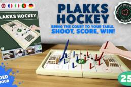 Kickstarter - PLAKKS HOCKEY🏒 Shoot, Block & Connect at Home