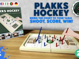 Kickstarter - PLAKKS HOCKEY🏒 Shoot, Block & Connect at Home