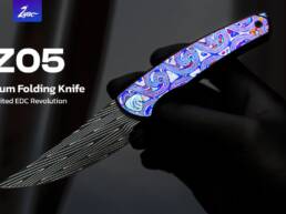 Kickstarter - Zyac Z05 Titanium Folding Knife Limited EDC Revolution