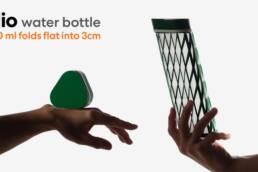 Kickstarter - elio The water bottle that disappears in your pocket