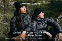 Kickstarter - AeroPro World’s First 8-Zone Dual-Control Heated Down Jacket