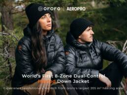 Kickstarter - AeroPro World’s First 8-Zone Dual-Control Heated Down Jacket