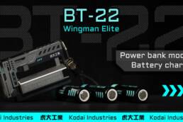Kickstarter - BT22 Wingman Elite Tactical reloadable 21700 power bank