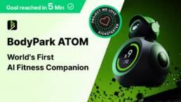 Kickstarter - BodyPark ATOM - World's First AI Fitness Companion