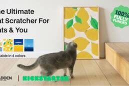 Kickstarter - HÄDDEN Zero-Waste Cat Scratcher