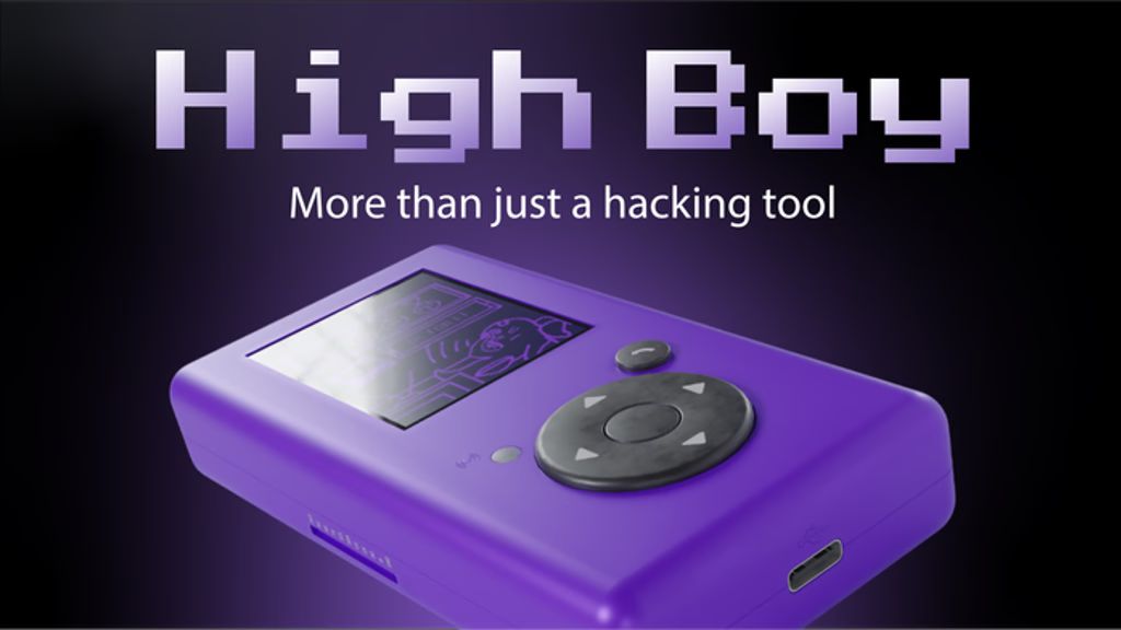 Kickstarter - High Boy For hackers, makers, and the curious