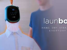 Kickstarter - Launbot - Hang. Dry. Straight. Everyday