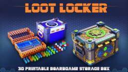 Kickstarter - Loot Locker Boardgame Storage box