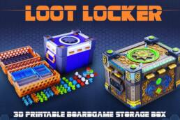 Kickstarter - Loot Locker Boardgame Storage box