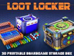 Kickstarter - Loot Locker Boardgame Storage box
