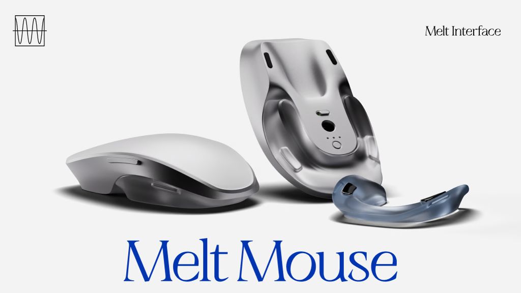Kickstarter - Melt Mouse - Looks minimal. Feels infinite