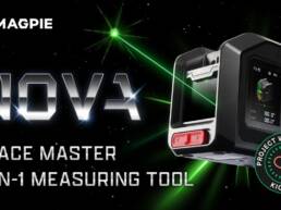 Kickstarter - NOVA 4-IN-1 Laser Level, Distance, Digital Angle, Bullseye