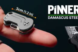 Kickstarter - Pinner The 3cm Damascus Steel Knife