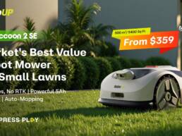 Kickstarter - Raccoon 2 SE Best Value Robot Mower for Small Lawns