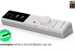 Kickstarter - Sound Blaster ReImagine Modular Audio Hub with AI