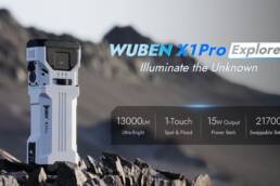 Kickstarter - WUBEN X1Pro — 13,000 Lumens. Compact Power, Redefined