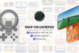 Kickstarter - abxylute M4 Snap-On Phone Controller for Anytime Pocket Play