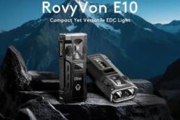 Kickstarter - RovyVon E10 Pro Multi-Functional and Compact EDC Flashlight