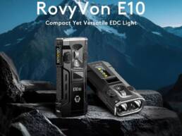 Kickstarter - RovyVon E10 Pro Multi-Functional and Compact EDC Flashlight
