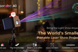 Kickstarter - The World’s Smallest Portable Laser Show Projector
