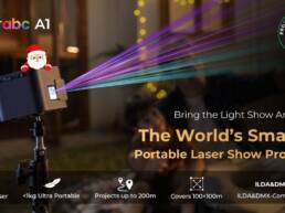 Kickstarter - The World’s Smallest Portable Laser Show Projector