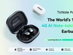 Kickstarter - TicNote Pods World’s 1st 4G AI Note-Taking Earbuds