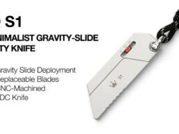 Kickstarter - BQ S1 A Minimalist Gravity-Slide Utility Knife
