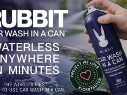 Kickstarter - Rubbit’s Car Wash in a Can - Fast & Accessible Car Wash