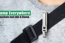 Kickstarter - IDEAEDC Bite Clip：A powerful clip keychain,Clamp everywhere