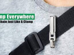 Kickstarter - IDEAEDC Bite Clip：A powerful clip keychain,Clamp everywhere