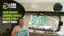 Kickstarter - Lens Lizard A remote controlled backup camera cleaner