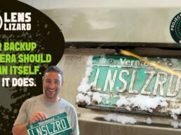 Kickstarter - Lens Lizard A remote controlled backup camera cleaner